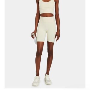 YEAR OF OURS RIB KNIT BIKER SHORTS